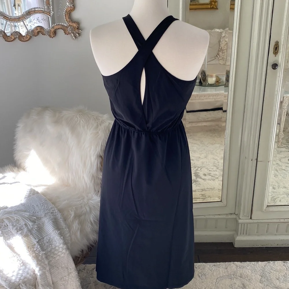 NWT Banana Republic Stretch Active Midi Dress - Picture 3 of 8